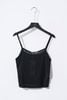 Áo len thun 2 dây croptop - V61B24Q049