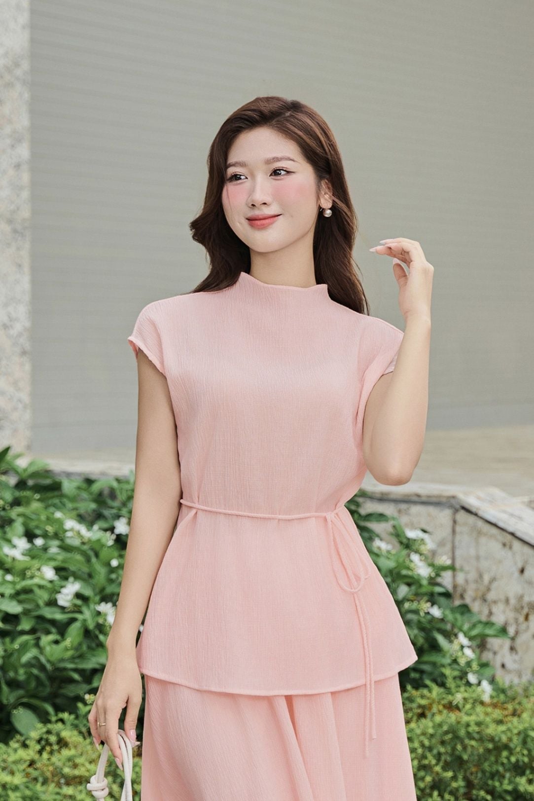 Áo cổ leo - V61B25H007