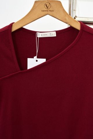 Áo thun ngắn tay cut out - V61B25H025