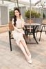 áo sơ mi ngắn tay cổ đức diễu chỉ - V61H24H003