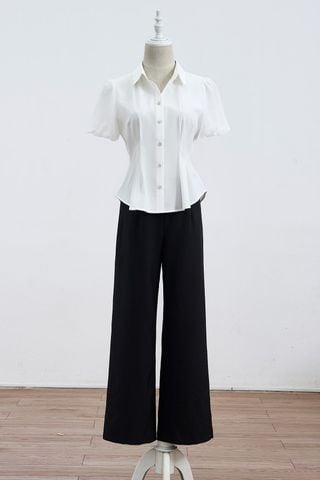 Áo sơ mi chiết ly eo - V61H24H063