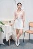 Chân váy xếp ly bổ mảnh - V62L25Q001