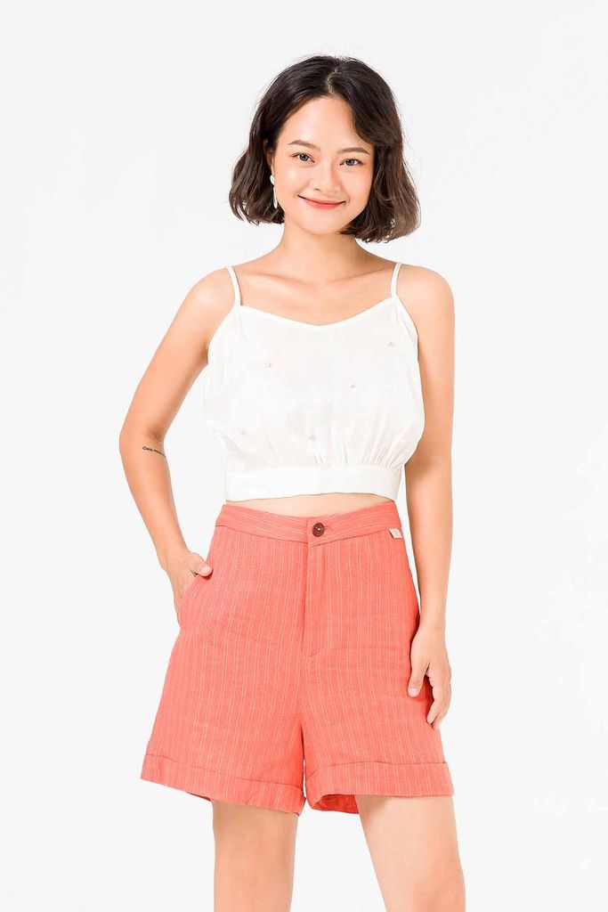 Áo Croptop 2 Dây Đính Trai V61R20H052 - V61R20H052