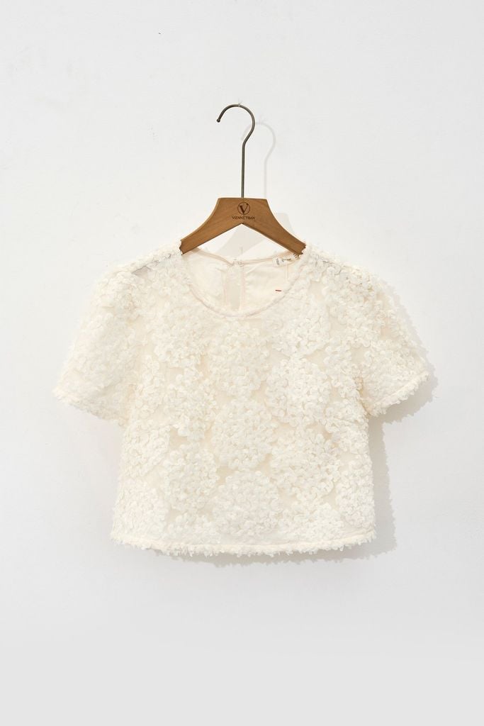 Áo croptop vải hoa - V61R25H005