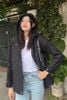 áo thun croptop ngắn tay đính logo - V61S24H023