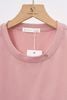 áo thun croptop ngắn tay đính logo - V61S24H023
