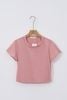 áo thun croptop ngắn tay đính logo - V61S24H023
