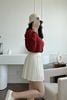 áo len croptop cổ tim - V61W20T014