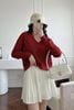 áo len croptop cổ tim - V61W20T014
