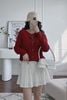 áo len croptop cổ tim - V61W20T014