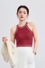 Áo len yếm croptop bo kẻ - V61W24Q012