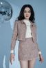 Chân váy dạ tweed dáng A - V62R22T035