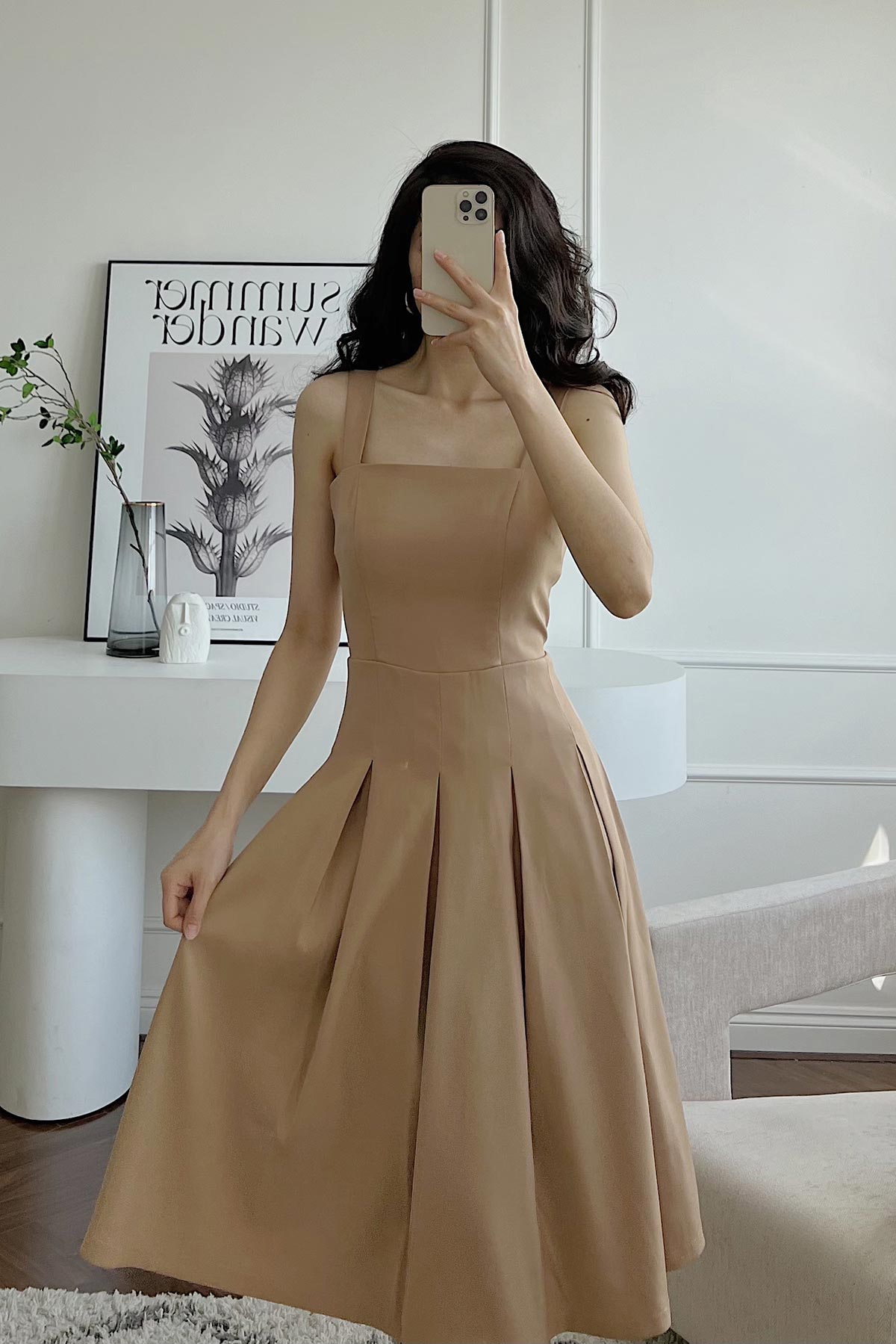 Mách bạn cách chọn váy chiết eo hoặc thắt eo tôn dáng giấu nhẹm vòng 2 phì  nhiêu