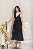 Đầm maxi 2 dây nhún eo - V63M24H012