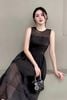 Đầm maxi sát nách nhún eo - V63M24H031