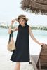 Đầm suông sát nách đính cúc - V63T24H003