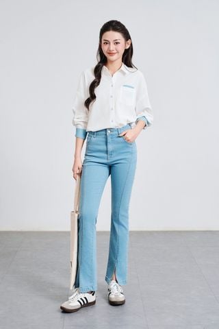 Quần Jean ống loe - V64J25Q001