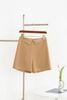 Quần shorts cạp bẻ diễu chỉ - V64S23H002