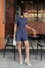 Quần shorts kéo khóa túi chéo - V64S23H005