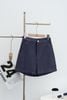 Quần shorts kéo khóa túi chéo - V64S23H005