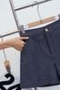 Quần shorts kéo khóa túi chéo - V64S23H005
