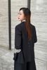 áo vest 2 lớp xẻ lưng phối kẻ - V65B23T010