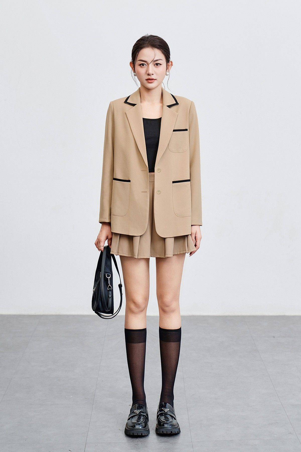 Áo blazer túi ốp  - V65B24T019