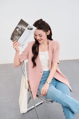 Áo vest cộc tay - V65B25Q007