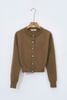 áo cardigan crop cổ tròn dài tay - V65C22T024