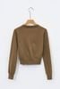 áo cardigan crop cổ tròn dài tay - V65C22T024