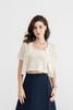 áo cardigan ngắn tay cài cúc - V65C23Q002