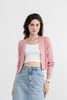 áo len cardigan croptop vai chờm - V65C23T006