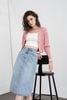 áo len cardigan croptop vai chờm - V65C23T006