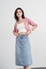 áo len cardigan croptop vai chờm - V65C23T006