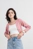 áo len cardigan croptop vai chờm - V65C23T006