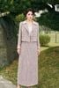 Chân váy dạ tweed dáng suông - V62T24T003