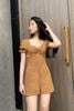 Jumpsuit Tay Bồng Vặn Ngực - V66C22H006