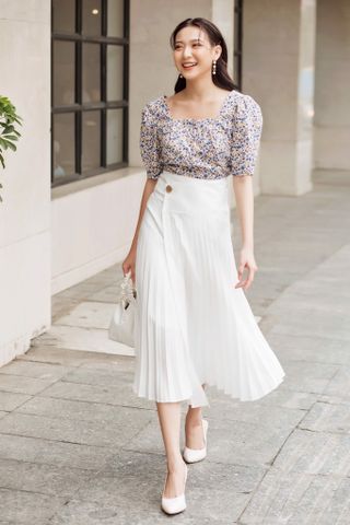  Wrap Pleated Skirt - Chic City 