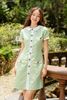 Lynne Dress - Đầm clothesrack form A phối cổ trắng- Việt Nam