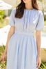 Camy Dress- caro xanh