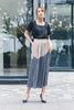 Ombre Skirt / Chân váy dập ly phối màu