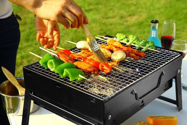 Top 5 điều cần chuẩn bị khi tổ chức tiệc BBQ ngoài trời 7 BẾP NƯỚNG THAN HOA VUÔNG BBQ CAO CẤP – Siêu Thị Thường Tín