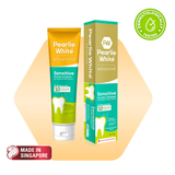  Kem đánh răng Cao cấp cho Răng nướu nhạy cảm - Pearlie White Advanced Sensitive Fluoride 130g 