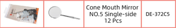  DE-372 C5: Gương trong miệng dài 24mm 