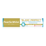  Kem đánh răng làm trắng răng bột ngọc trai Pearlie White Optimal Blanc Perfect Professional Whitening Fluoride 110g 