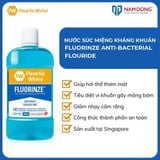  Nước súc miệng Pearlie White Fluorinze Max High Fluoride 500ml 