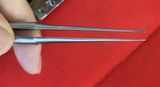  81216: Kẹp vi mô đầu cong 180x0.6mm 