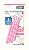  Bàn Chải Kẽ GUM L-Type – Thiết Kế Chữ L Dễ Dàng Làm Sạch Vùng Răng Trong 