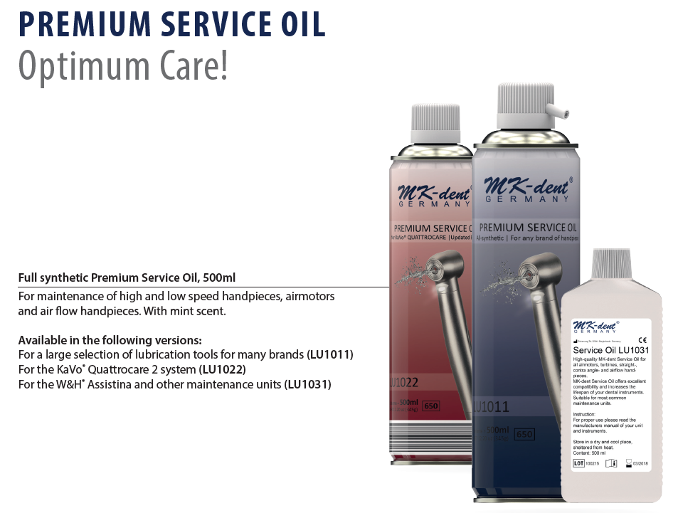  Dầu tay khoan cao cấp MK Dent Premium Service Oil 