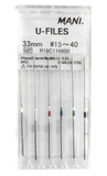  Trâm siêu âm Ultrasonic Files - Mani Nhật Bản (Hộp 6 cây) 